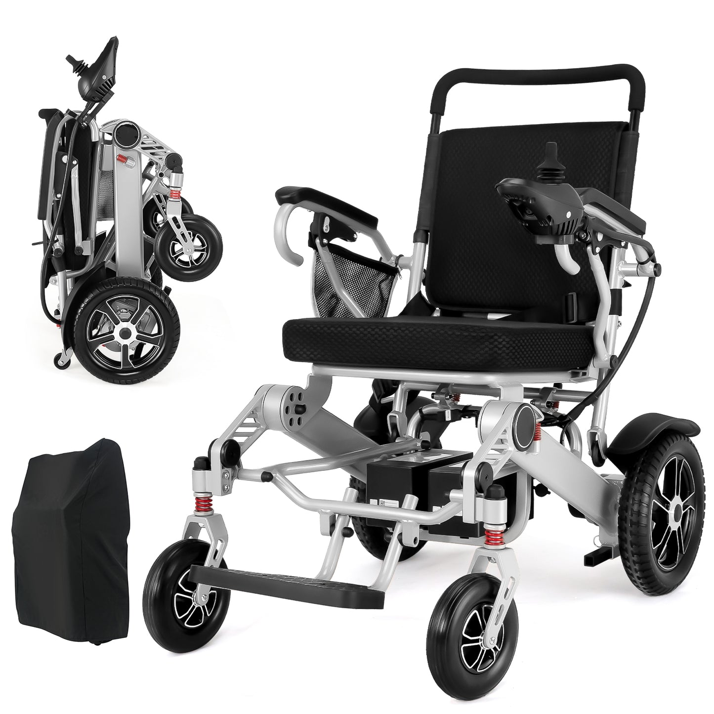 WEYRAL 48 KM Range Foldable Electric Wheelchair