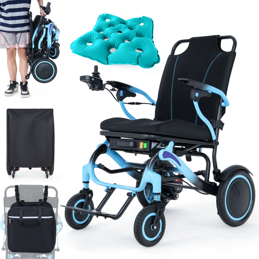 WEYRAL Lightweight Carbon Fiber Electric Wheelchair