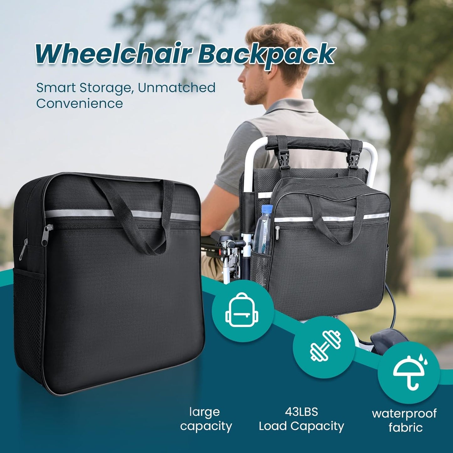 WEYRAL Wheelchair Bag