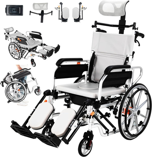 WEYRAL Recline Transport Wheelchair