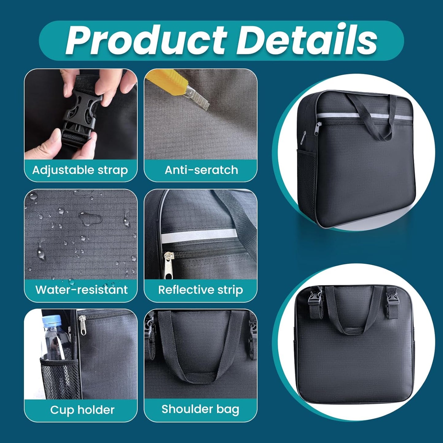 WEYRAL Wheelchair Bag