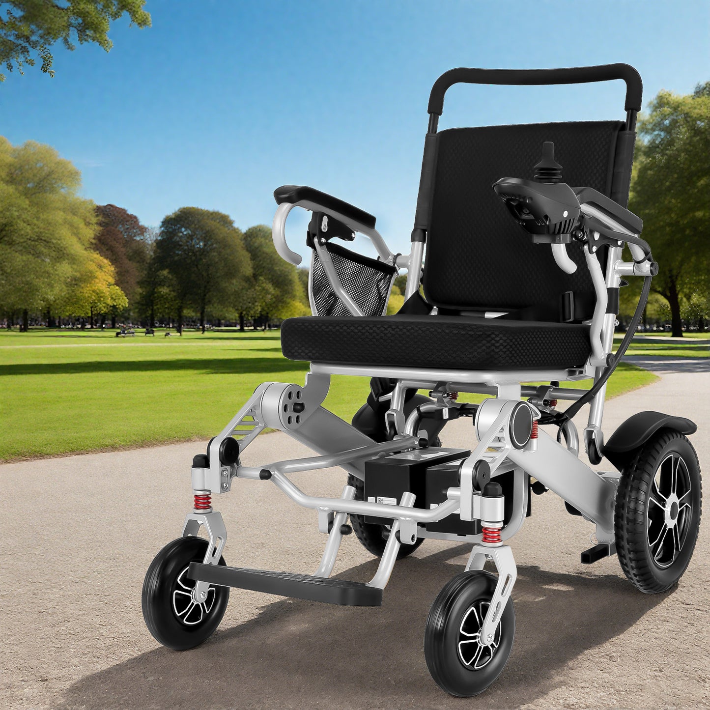 WEYRAL Foldable Electric Wheelchair ,48 KM Miles Range & 700W