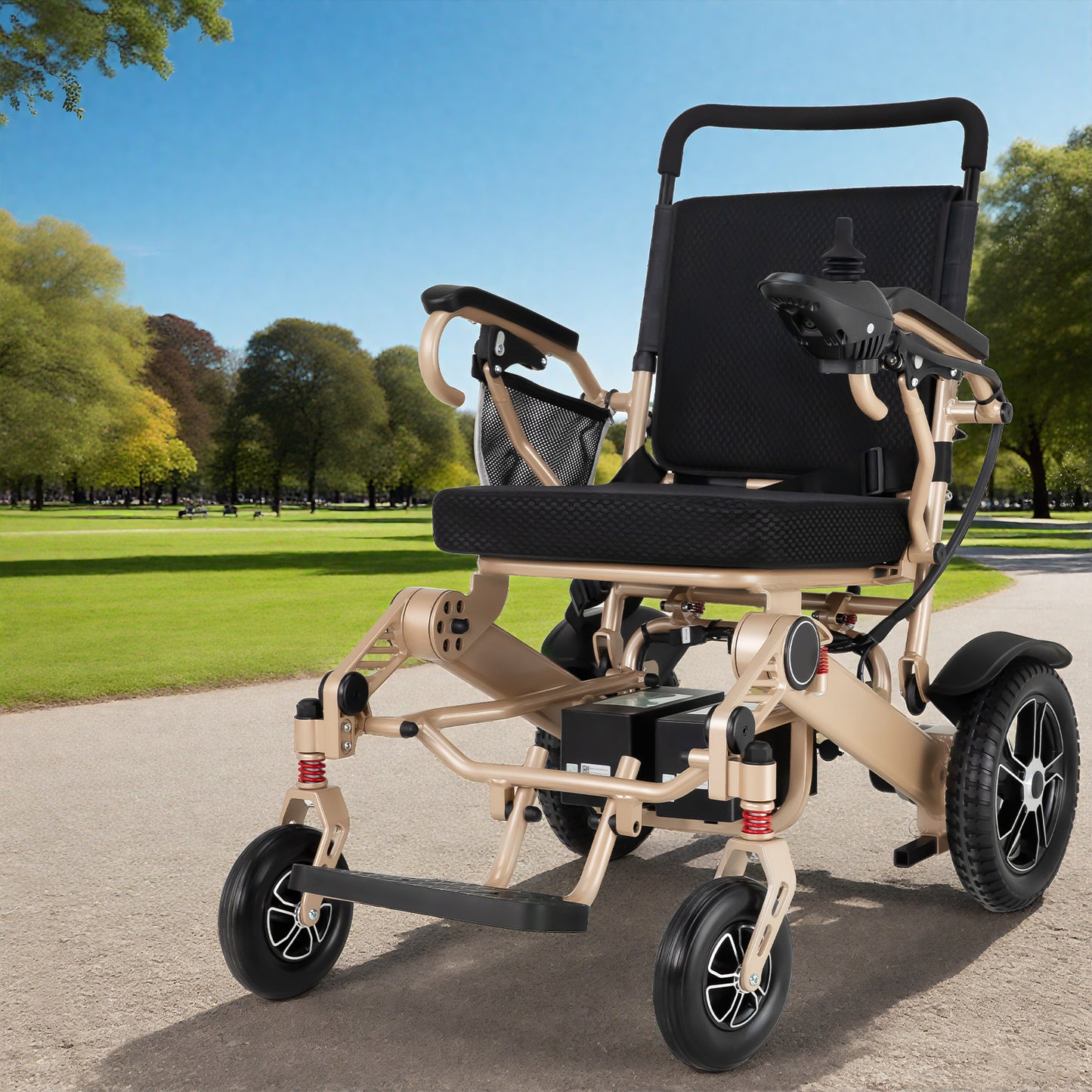 WEYRAL Portable Electric Wheelchair , 700W Motor & 48 KM Range