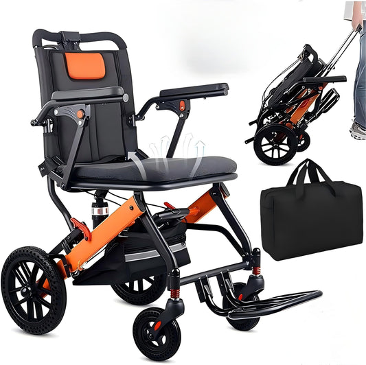 WEYRAL Transport Wheelchair，Orange