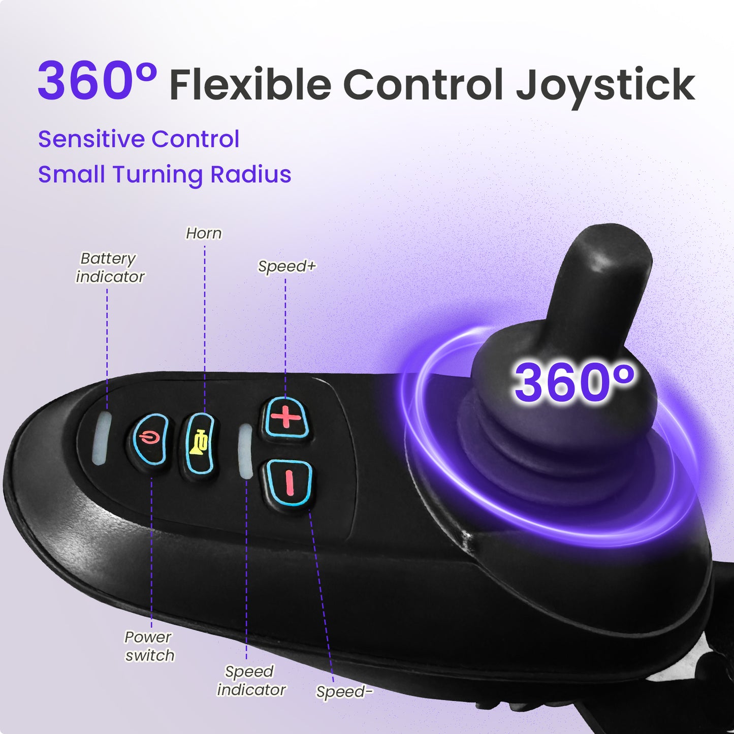 WEYRAL Electric Wheelchair , Blue